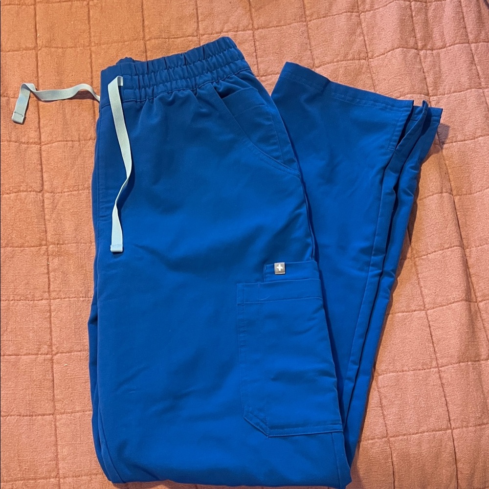 Figs Dowa Women's Royal Blue Scrub Pants